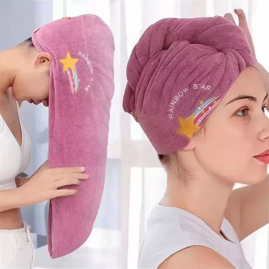 Golf Towel - 1 Buah Topi Rambut Cepat Kering