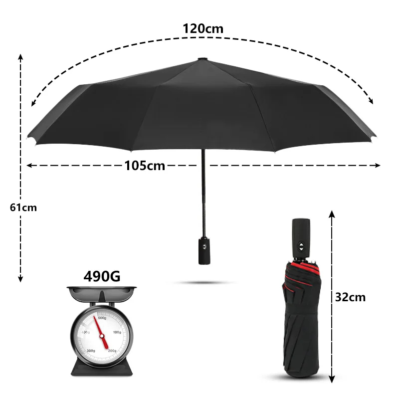 Payung tahan angin lapisan gan - Golf Umbrella Large ulasan dan harga